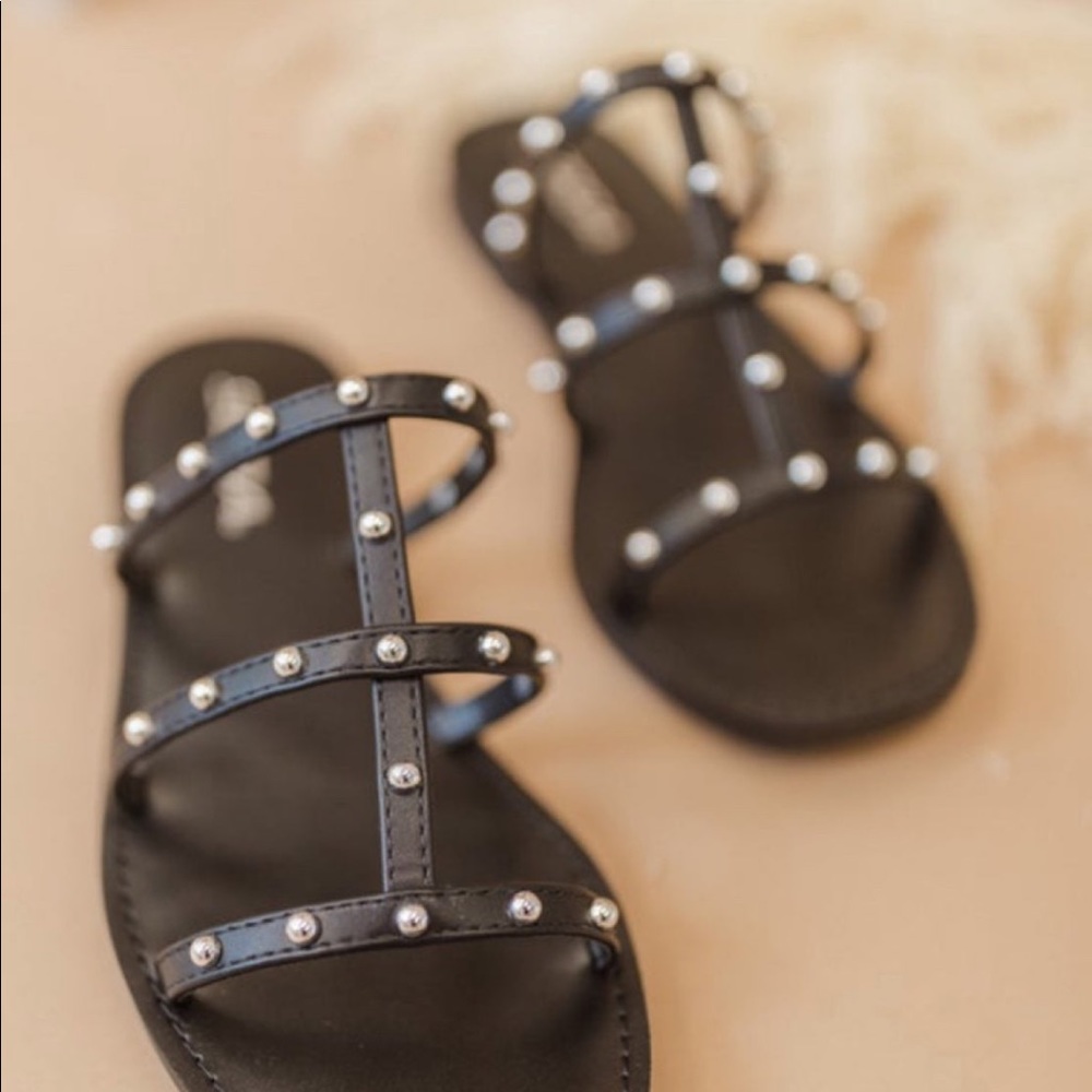 studded sandals